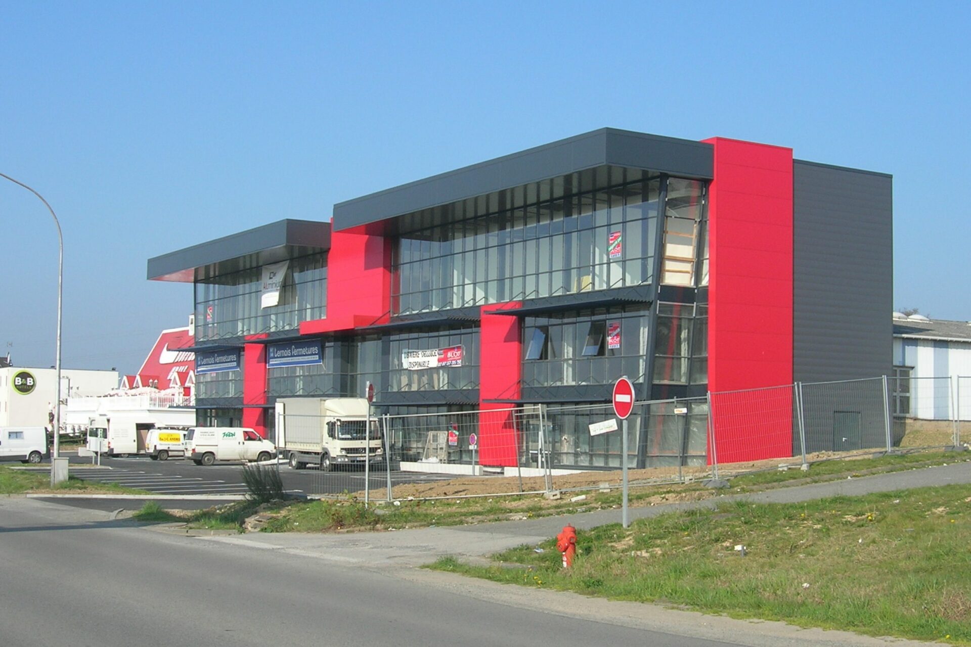 Construction d’un bâtiment comprenant des cellules commerciales à CAUDAN (56)