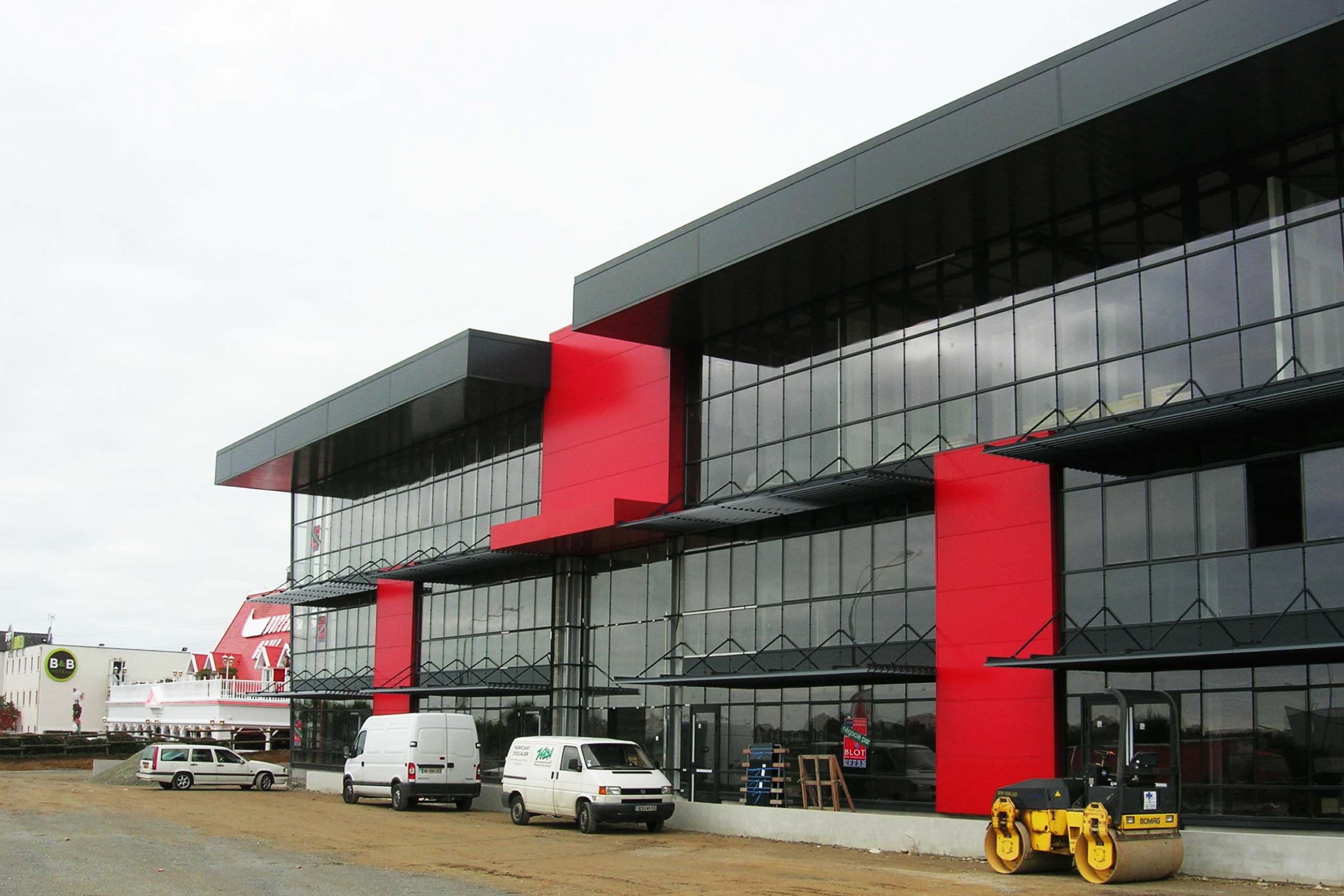 Construction d’un bâtiment comprenant des cellules commerciales à CAUDAN (56)